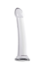 Прозрачный нереалистичный фаллоимитатор Jelly Dildo XL - 22 см. фото в интим магазине Love Boat