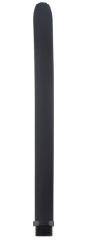 Черная насадка для интимного душа Silicone Douche Tube фото в интим магазине Love Boat