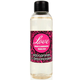 Массажное масло с феромонами Love - 75 мл. фото в интим магазине Love Boat