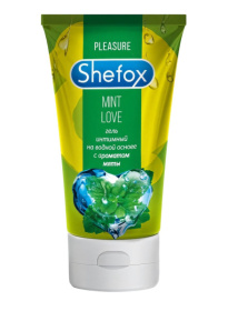 Интимная гель-смазка Shefox «Мятная любовь» - 50 мл. фото в интим магазине Love Boat
