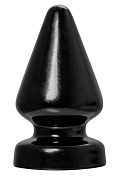 Черная анальная втулка Draco α - 18 см. фото в интим магазине Love Boat