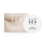 Массажная свеча для всего тела Slow Sex - 50 гр. фото в интим магазине Love Boat