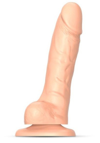 Телесный фаллоимитатор Strap-On-Me Sliding Skin Realistic Dildo size S фото в интим магазине Love Boat
