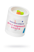 Ароматическая свеча «Регулярный секс» фото в интим магазине Love Boat