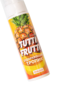Гель-смазка Tutti-Frutti со вкусом тропических фруктов - 30 гр.
