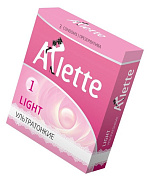 Ультратонкие презервативы Arlette Light - 3 шт. фото в интим магазине Love Boat