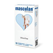 Особо тонкие презервативы Masculan Ultra Fine - 10 шт. фото в интим магазине Love Boat