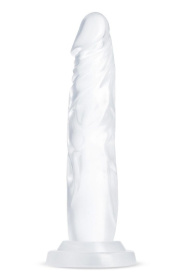 Прозрачный фаллоимитатор-реалистик Crystal - 19 см. фото в интим магазине Love Boat