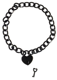 
Черный ошейник Embrace с ключиком фото в интим магазине Love Boat