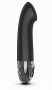 
Черный вибратор с функцией электростимуляции Right on Ron - 17 см. фото в интим магазине Love Boat