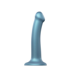 Голубой фаллоимитатор Mono Density Dildo Size M - 16 см. фото в интим магазине Love Boat