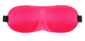 
Розовая глухая маска на резинке фото в интим магазине Love Boat