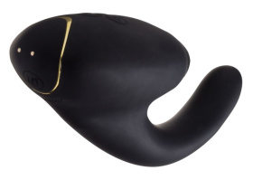 Чёрный стимулятор 2-в-1 для женщин Womanizer InsideOut