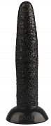 Черный гладкий анальный стимулятор - 23 см. фото в интим магазине Love Boat