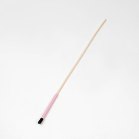 
Деревянный стек с розовой ручкой - 60 см. фото в интим магазине Love Boat