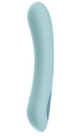 Голубой интерактивный вибратор Pearl2+ - 20 см. фото в интим магазине Love Boat