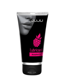 Съедобный лубрикант JUJU Raspberry с ароматом малины - 50 мл. фото в интим магазине Love Boat