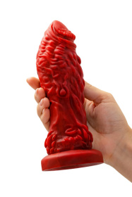 Силиконовый вибратор Monster Docus - 21,7 см.