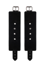 Черные наручники Anonymo на сцепке