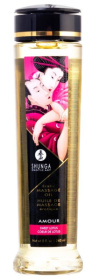 Массажное масло с ароматом цветов лотоса Amour - 240 мл.  фото в интим магазине Love Boat