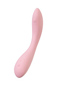 Розовый G-вибратор со стимулирующим шариком Mitzi - 21 см. фото в секс шопе Love Boat