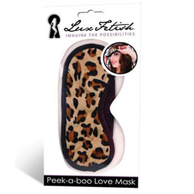 
Леопардовая маска на глаза Peek-a-Boo фото в интим магазине Love Boat
