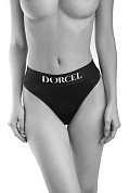 Черные трусики для ношения клиторального стимулятора Panty Lover - size M фото в интим магазине Love Boat