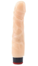 Телесный вибратор-реалистик 8 Vibrating Dildo - 21 см. фото в интим магазине Love Boat