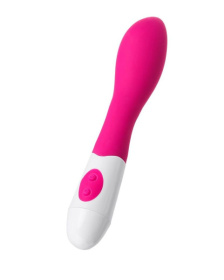 Розовый вибратор A-Toys Mika - 19,8 см. фото в интим магазине Love Boat
