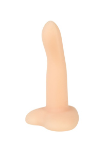 Телесный нереалистичный дилдо Emotional на присоске - 13 см. фото в интим магазине Love Boat