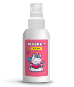 Универсальная смазка с ароматом арбуза  Москва Вкусная  - 100 мл. фото в интим магазине Love Boat