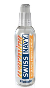 Разогревающий лубрикант на водной основе Swiss Navy Warming Lube - 118 мл. фото в интим магазине Love Boat