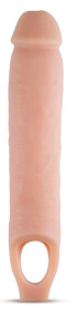 Телесная насадка на пенис 11.5 Inch Cock Sheath Penis Extender - 29,2 см. фото в интим магазине Love Boat