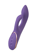 Фиолетовый вибратор-кролик Fingie с функцией Come-Hither - 21,6 см. фото в интим магазине Love Boat