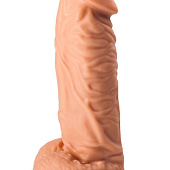 Фаллоимитатор с ярко выраженной головкой - 21 см.