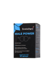 Капсулы для мужчин Erotichard male power - 20 капсул (0,370 гр.)