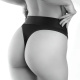 Черные трусики для ношения клиторального стимулятора Panty Lover - size L