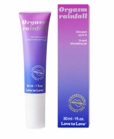 Гель для стимуляции G-точки зоны Orgasm Rainfall - 30 мл. фото в интим магазине Love Boat