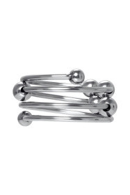 Большое металлическое кольцо под головку пениса