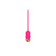 Розовый тонкий стимулятор Nipple Vibrator - 23 см.
