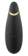 Черный клиторальный стимулятор Womanizer Premium 2