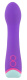 Фиолетовый вибратор для стимуляции точки G - 14,5 см.