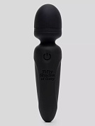 Черный мини-wand Sensation Rechargeable Mini Wand Vibrator - 10,1 см. фото в интим магазине Love Boat