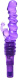 Фиолетовая виброракета с насадкой-кроликом Ribbed Rabbit Vibrator - 21,6 см.