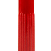 Классический мини-вибратор с рёбрышками - 11,5 см.