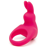 Розовое эрекционное виброкольцо Happy Rabbit Rechargeable Rabbit Cock Ring фото в интим магазине Love Boat