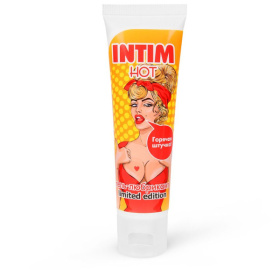 Возбуждающий гель-лубрикант INTIM HOT LIMITED EDITION - 50 гр. фото в интим магазине Love Boat