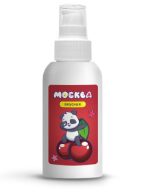Универсальная смазка с ароматом вишни  Москва Вкусная  - 100 мл. фото в интим магазине Love Boat