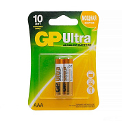 Батарейки GP Ultra Alkaline 24А AАA/LR03 24AU-CR2 - 2 шт. фото в интим магазине Love Boat