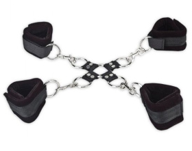 
Крестообразная фиксация для рук и ног фото в интим магазине Love Boat